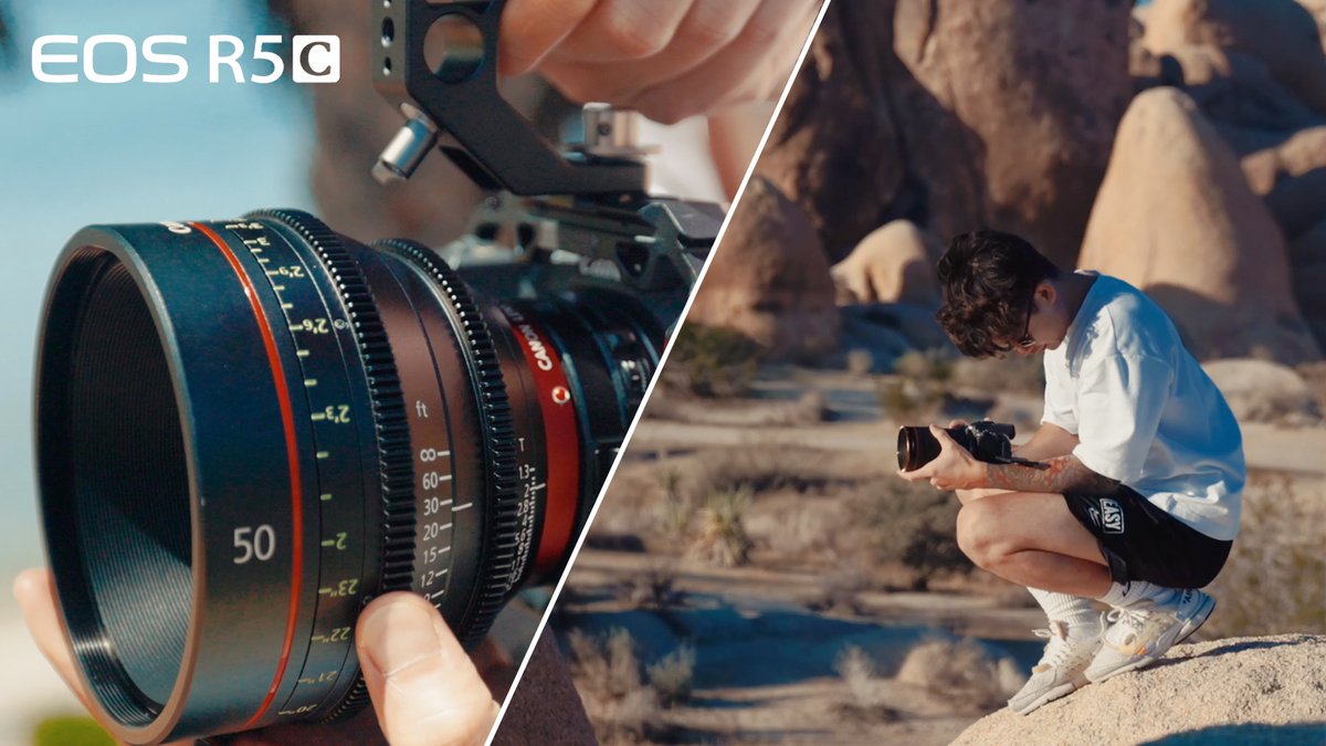 The EOS R5 C is a true full frame hybrid camera perfect for capturing both video and stills. Watch as Canon filmmaker Andy To shares why he loves the EOS R5 C: canon.us/3UQsgYJ