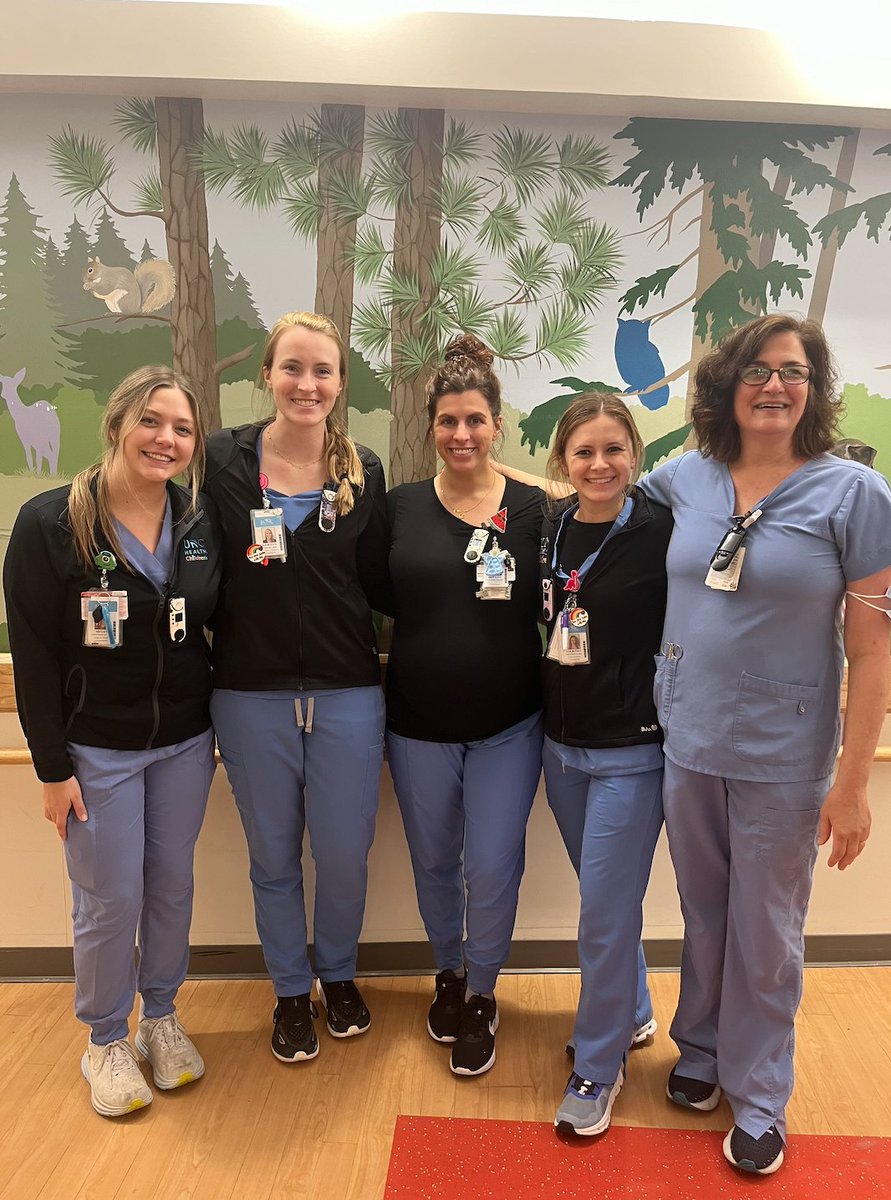 Throughout Nurses Week, we're honored to shine a spotlight on our incredible teammates at the UNC Children's Emergency Department and our awesome 5️⃣, 6️⃣, and 7️⃣ Children's teams!

Thank you for all that you do each and every day. 🌟💙

#OneGreatTeam #nursesweek