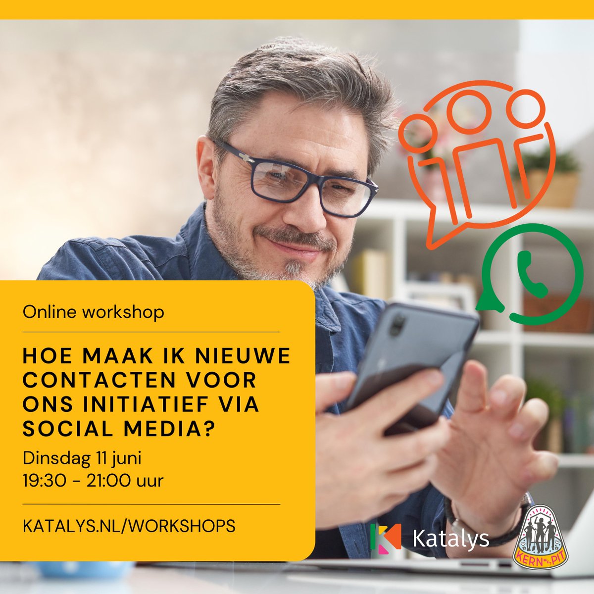 Hoe vind ik mensen voor ons #initiatief die meedoen en meehelpen? Initiatiefnemer en co-founder van Stichting Ik Wil, Leyla Kalender, legt uit hoe ze dat met strategisch #netwerken doet via WhatsApp, LinkedIn en Facebook.

Schrijf je in voor de #workshop: katalys.nl/agenda-items/n…