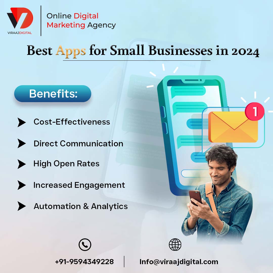 SMS marketing is highly recommended for swift growth of your business. Viraaj digital provides best SMS apps for small businesses in 2024.  
  viraajdigital.com
#SMS #SMS_marketing #growth #business #Viraaj_digital #SMS_apps #small_businesses  #texts_services