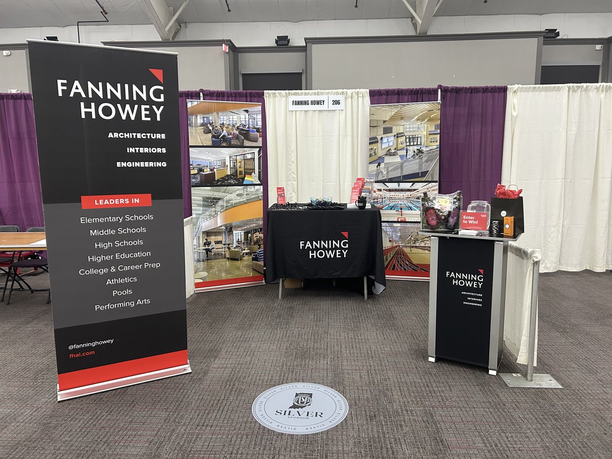Thrilled to be attending the #IASBO Annual Conference! Our team is excited to meet with education professionals to discuss the latest trends in school design. Stop by booth 206 to say hi, grab some Fanning Howey swag items, and enter in our exciting raffle!