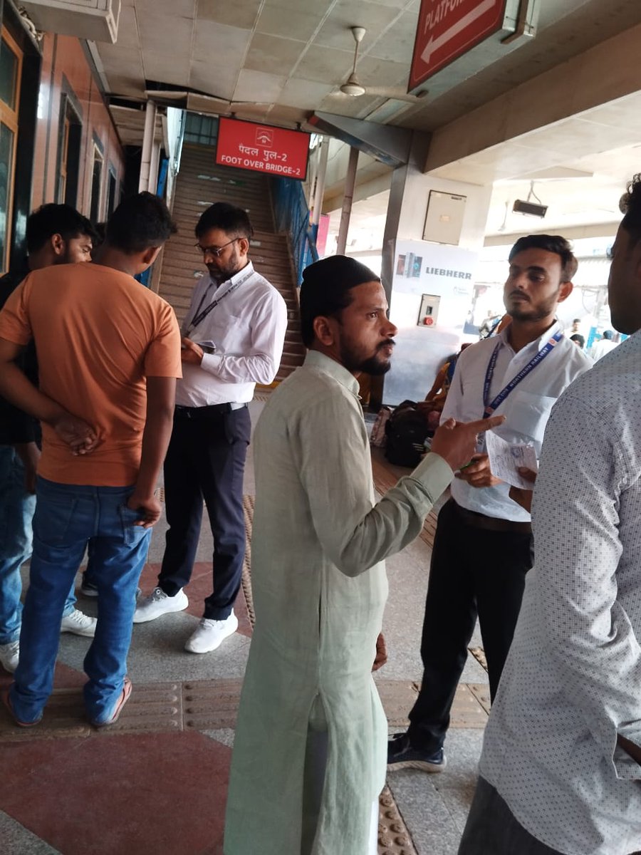A rigorous ticket checking drive is currently in progress at both stations and on trains arriving within the Lucknow division.