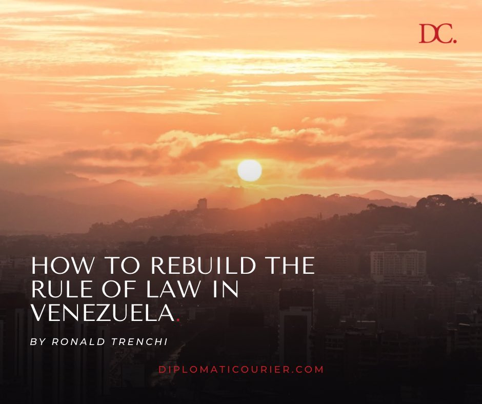 #Venezuela’s government and opposition have agreed on a political roadmap to elections, but the path there remains fraught with danger. Corruption has become entrenched, but the int’l community can help ensure valid elections, writes @ronaldtrenchi. diplomaticourier.com/posts/rebuild-…