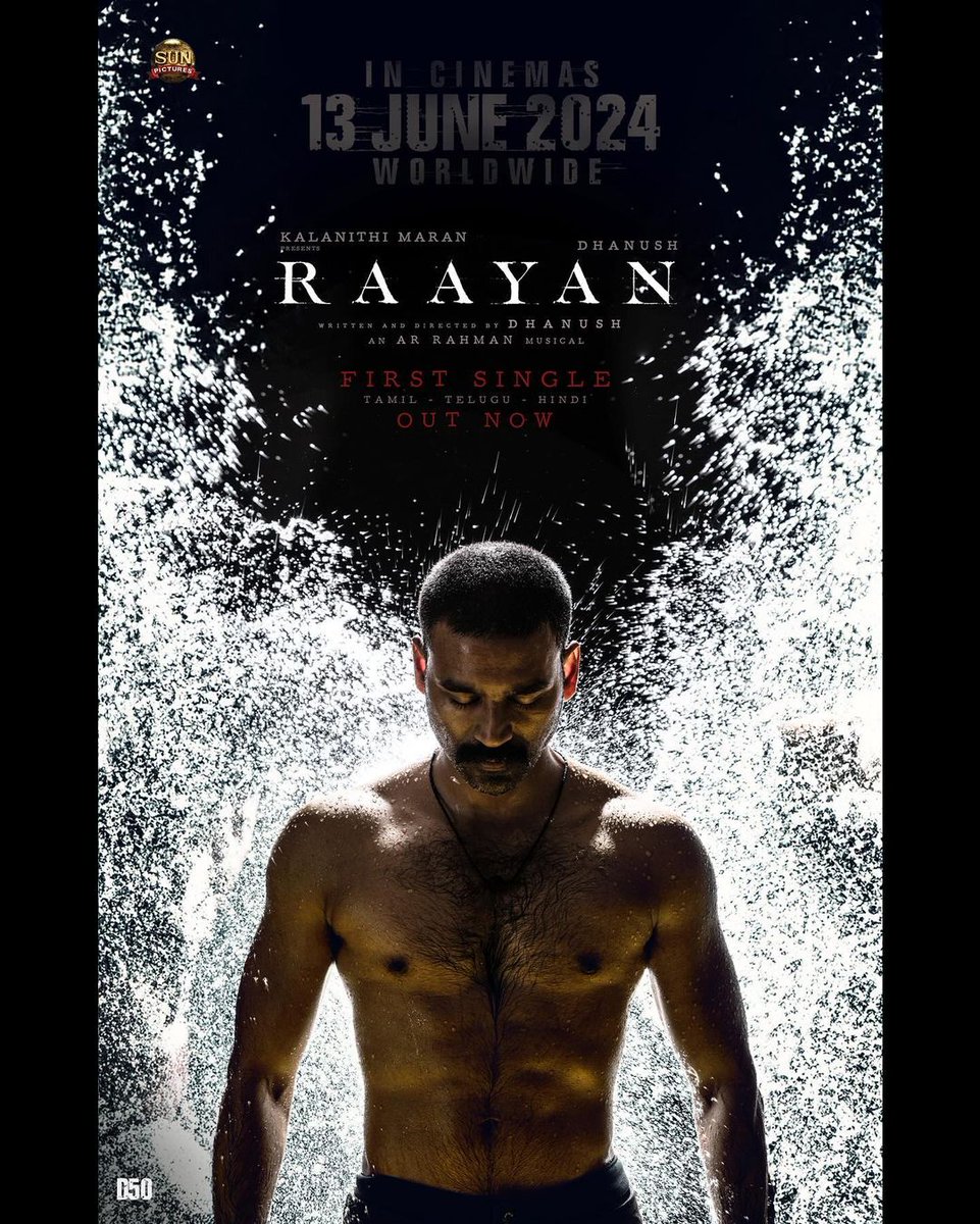 Raayan First Single Out Now 💥🤩 In Cinemas 13 June 2024 World wide 🥳✨ #RaayanFirstSingle #Raayan #Danush