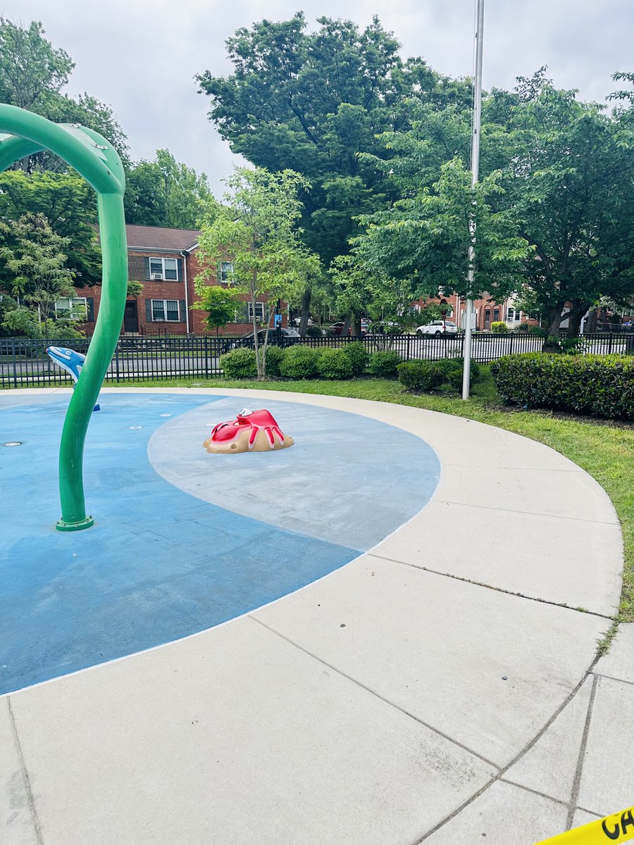 Summer vibes are coming!☀️Our team has been getting our outdoor splash pads in shape for the season ahead. With some concrete TLC and a fresh coat of caulking, we're ready to make a splash! Dive into the details at King Greenleaf! #DGSMaintainsDC