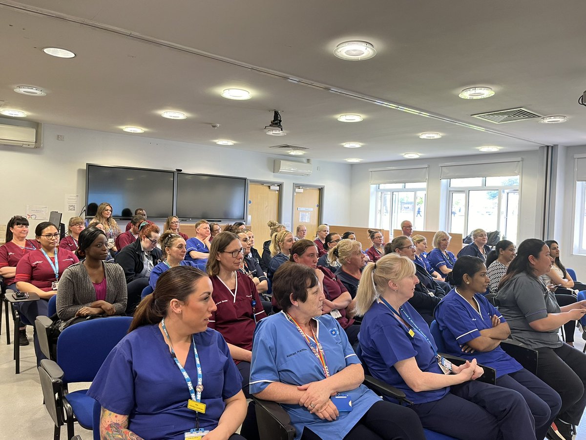 Broadgreen we’re here! Nurses Day celebration underway! Kindness, compassion and leadership in abundance! @LivHospitals