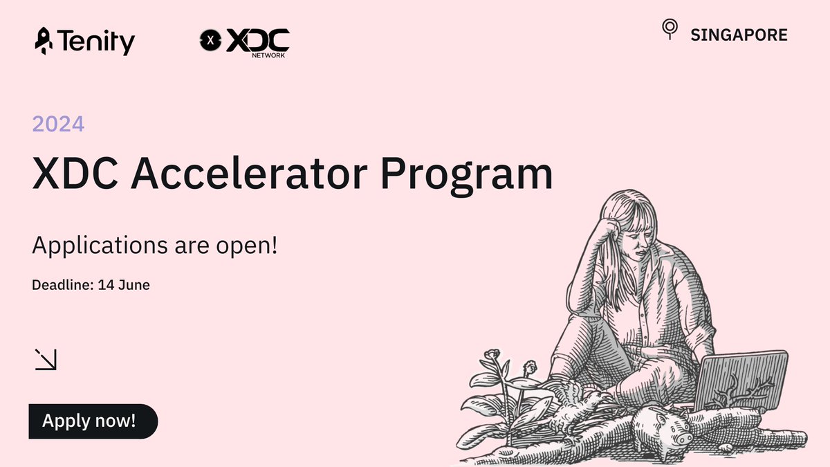 🚀 Exciting news! @tenity_global and XDC Network are joining forces to launch a groundbreaking Web3 Accelerator. The XDC Accelerator empowers startups with cutting-edge tools and resources, helping them revolutionize the $28 trillion global trade industry using the XDC Network,