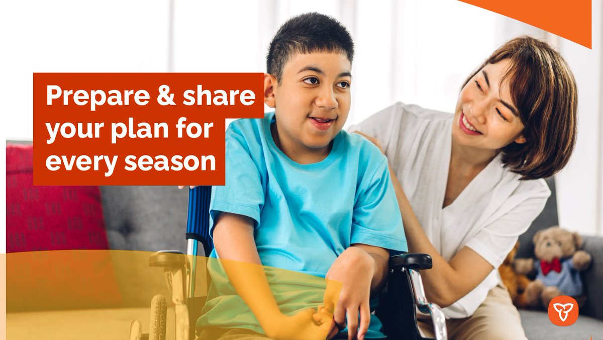 If you have a child with a disability, prepare a list of any allergies, medications and medical contacts and provide it to their caregiver, school and emergency contacts. For more: ontario.ca/page/emergency… #EPWeek2024 #Plan4EverySeason #PreparedON