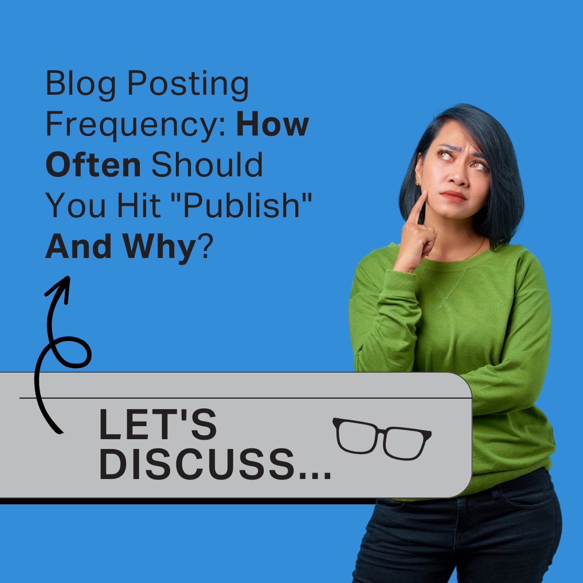 There's no magic number when it comes to #BlogFrequency, but consistency is key! Ultimately, the best frequency depends on:

➡️ Your resources
➡️ Your audience
➡️ Your goals

What's your current blog posting frequency?  Let us know!  

#ContentMarketing #BloggingTips