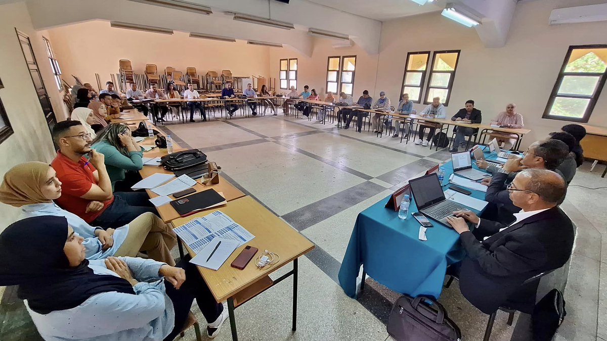 Social Protection in Morocco 🇲🇦 ☂️ The Master's program in Sociology for Local Development and Social Innovation at the Université Sultan Moulay Slimane, organized a Study Day on 'Social Protection in Morocco' on the morning of May 6th at the Faculty of Arts and Humanities in