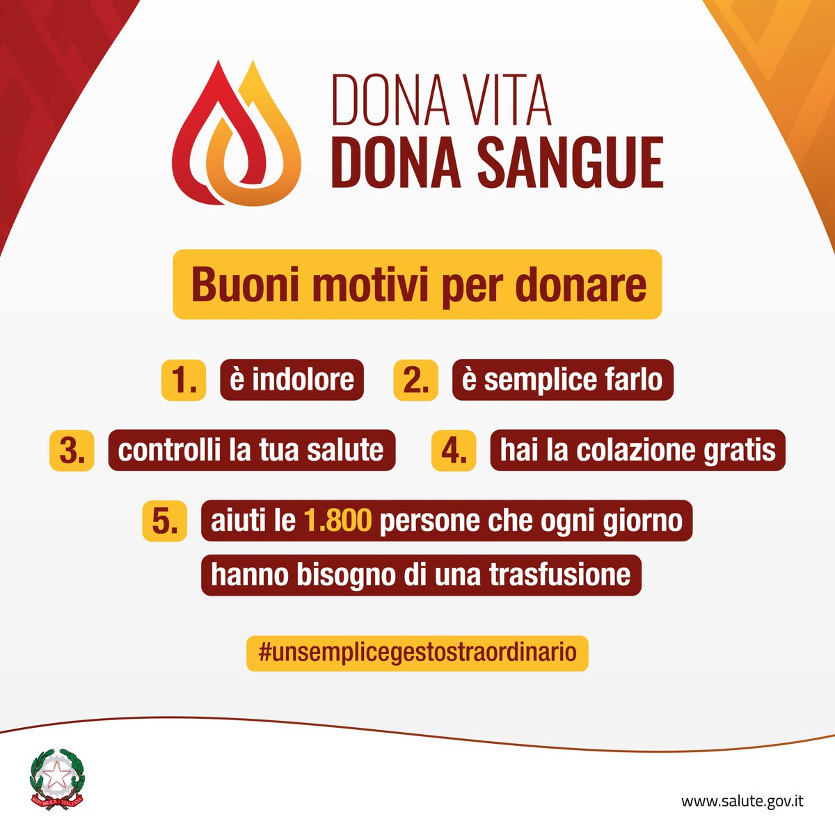 Donare il sangue? Fa bene a te e aiuti le 1.800 persone che ogni giorno necessitano di una trasfusione ❤️🩸 Se ti trovi al Fan Village degli #IBI24 al Foro Italico di Roma visita l'autoemoteca e prenota la tua donazione! 👉bit.ly/8_19maggioDona…