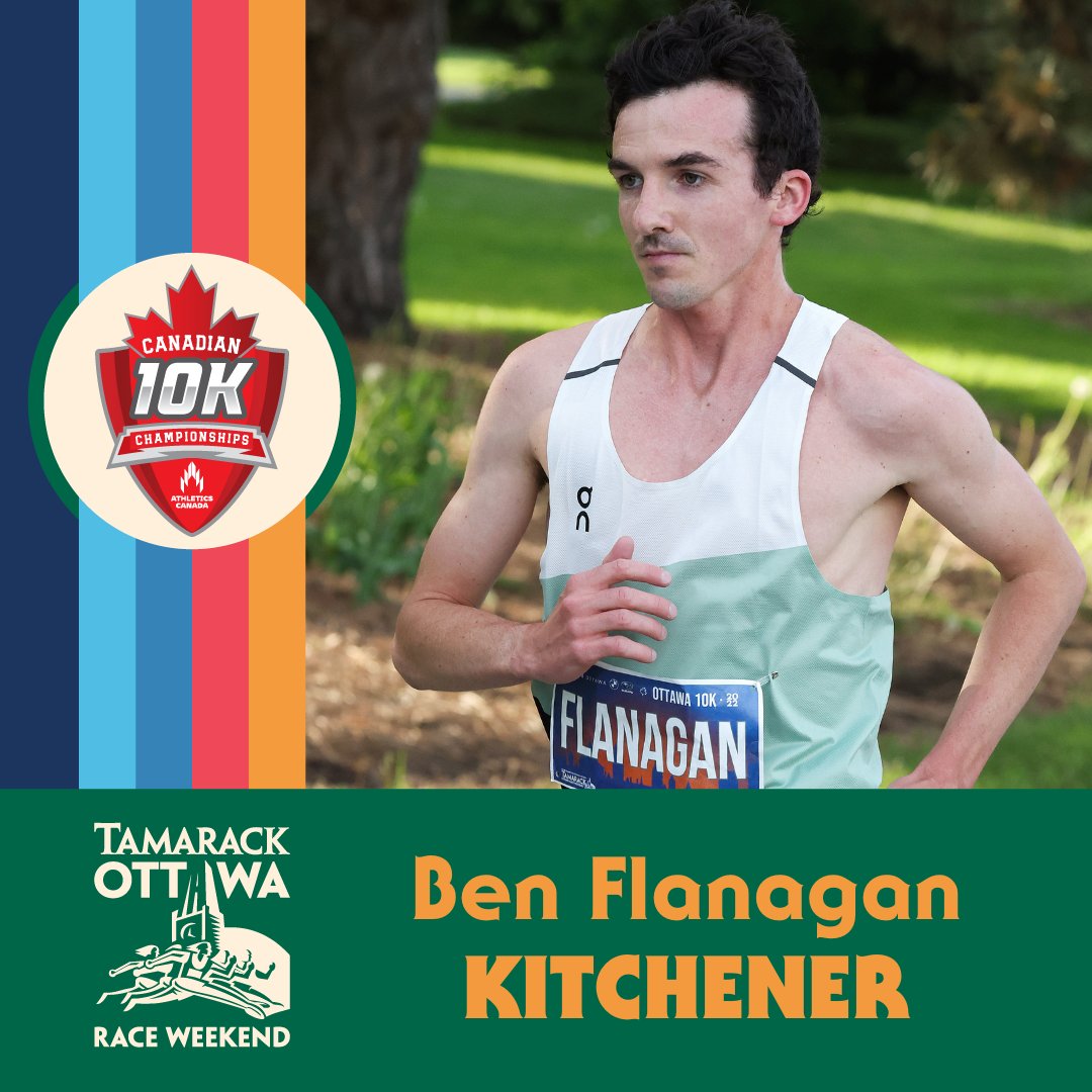 It will be a showdown in O-Town Saturday, May 25, when the Ottawa 10K presented by Otto’s Ottawa will welcome @bennyflanagan at the start line as part of @AthleticsCanada Canadian 10K Championships. This is sure to be an exciting evening of running! runottawa.ca/news-item/rory…