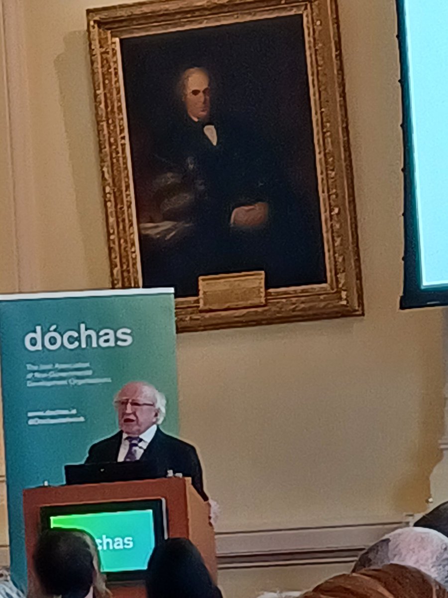 Powerful call from President Higgins to us all as global citizens based  on our shared humanity. #Dochasat50 @ChildreninXfire  #gce @Dochasnetwork