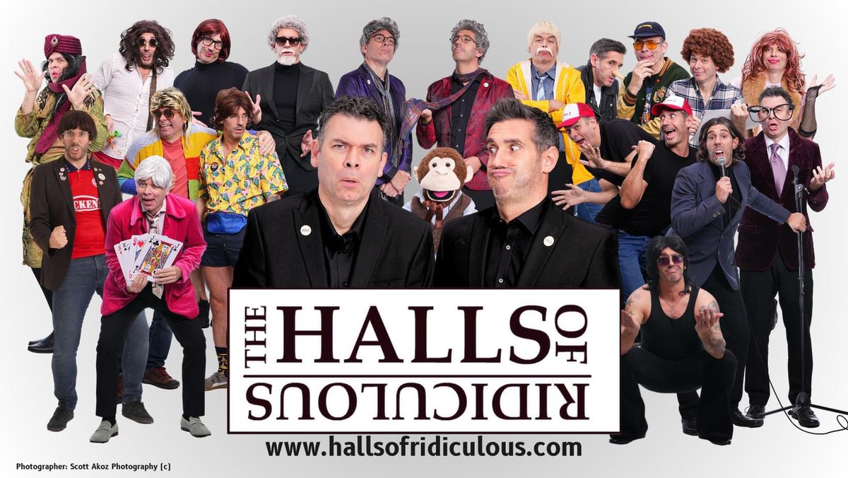 HallsofRid's tweet image. We’ve been very busy ….. 

Thanks to Scott Akoz Photography 

#character #comedy #improv #sketch