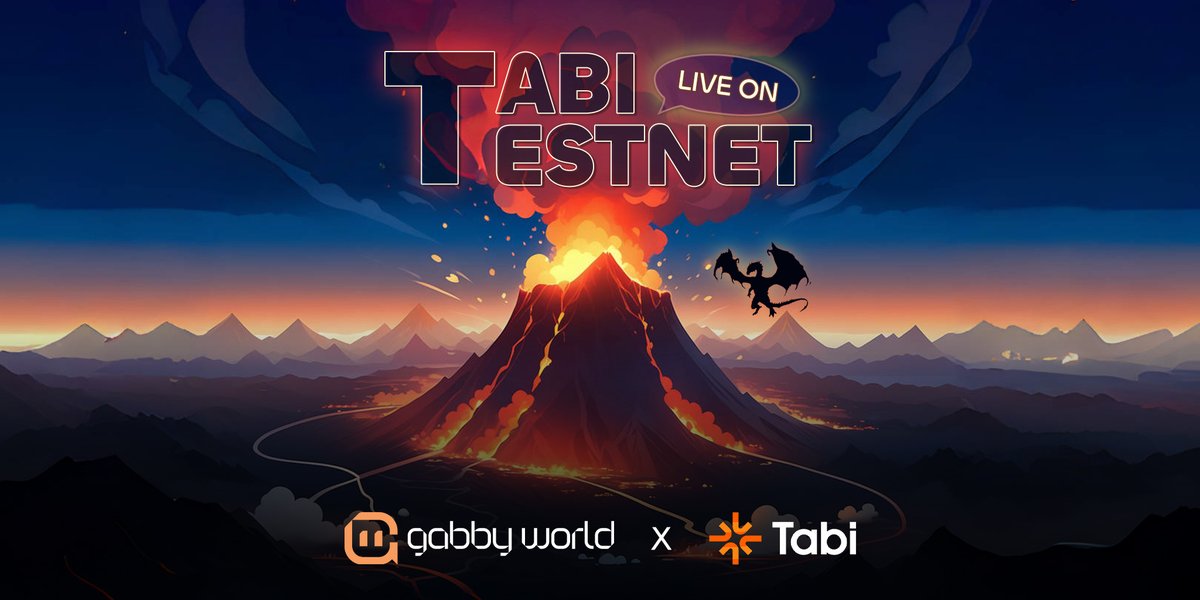 Excited to announce that our V2 Alpha will be live on @Tabichain starting from 15.05 onwards! 🔥 To celebrate this, we're giving away Gabby Points + Tabi $GG to 100 lucky testers 🎉 Get your V2 alpha access NOW: app.galxe.com/quest/gabbywor… Full details: medium.com/@Gabby_World/g…