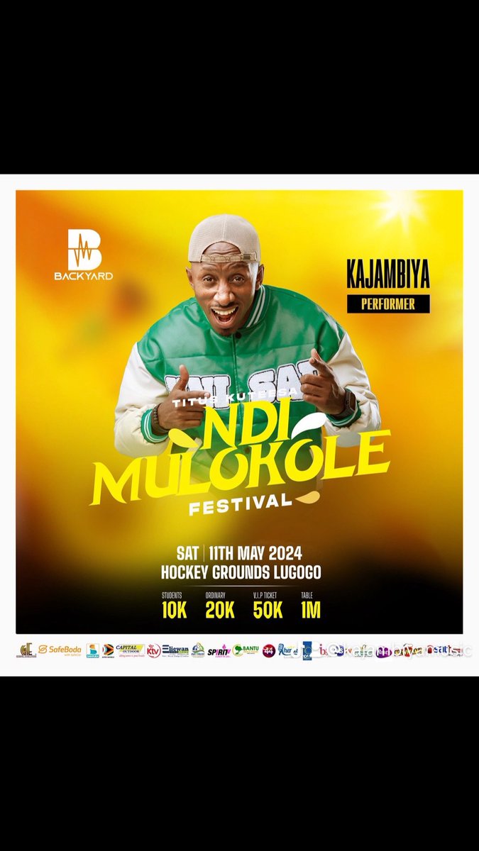 ready??
#NdiMulokoleFest24