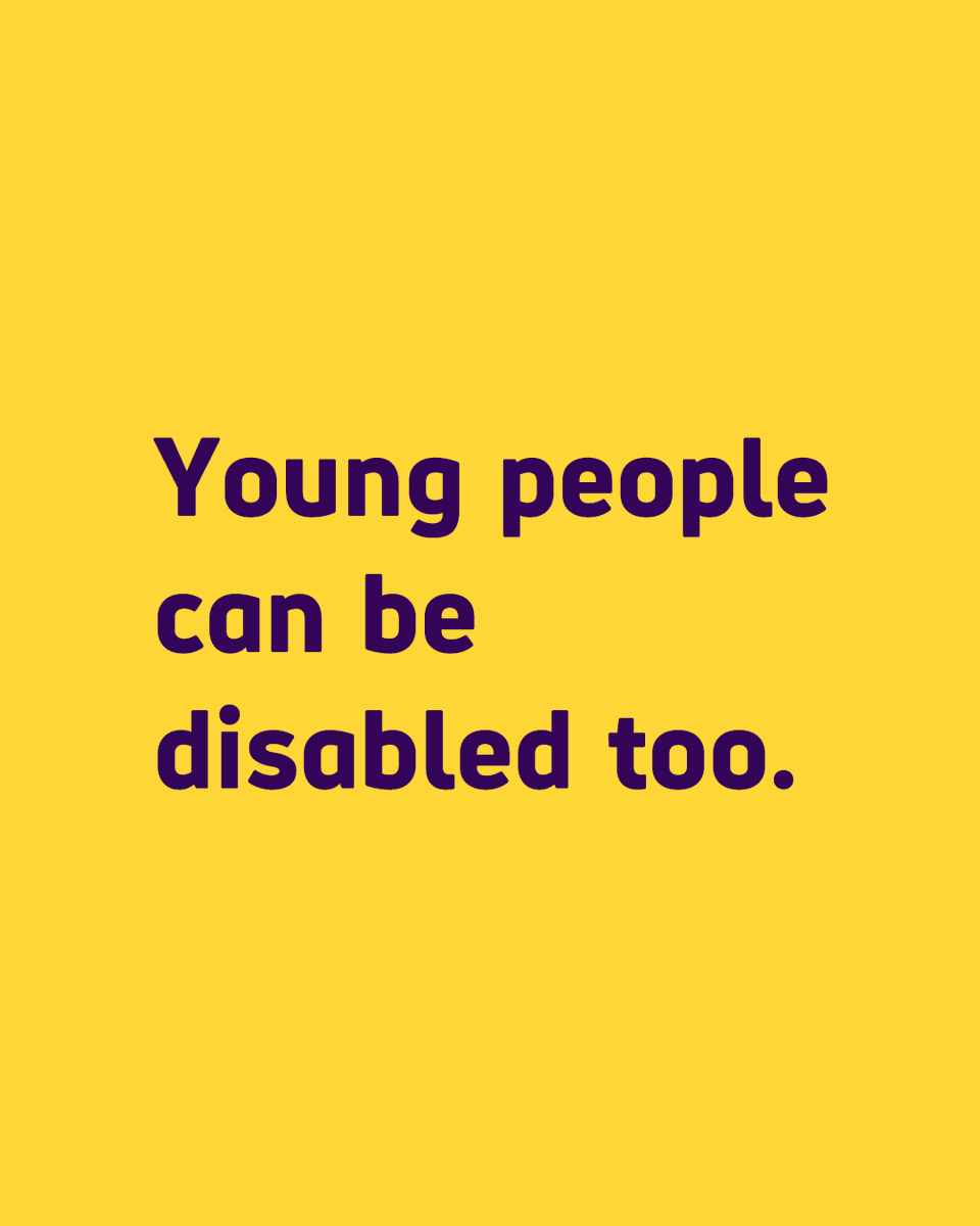 🤔 There are still people out there who don’t understand that you can be disabled at any age. Whether you’re born with your condition or impairment, or acquire it at some point in your life. Babies, children, teenagers, young adults can all be disabled people. Many young…