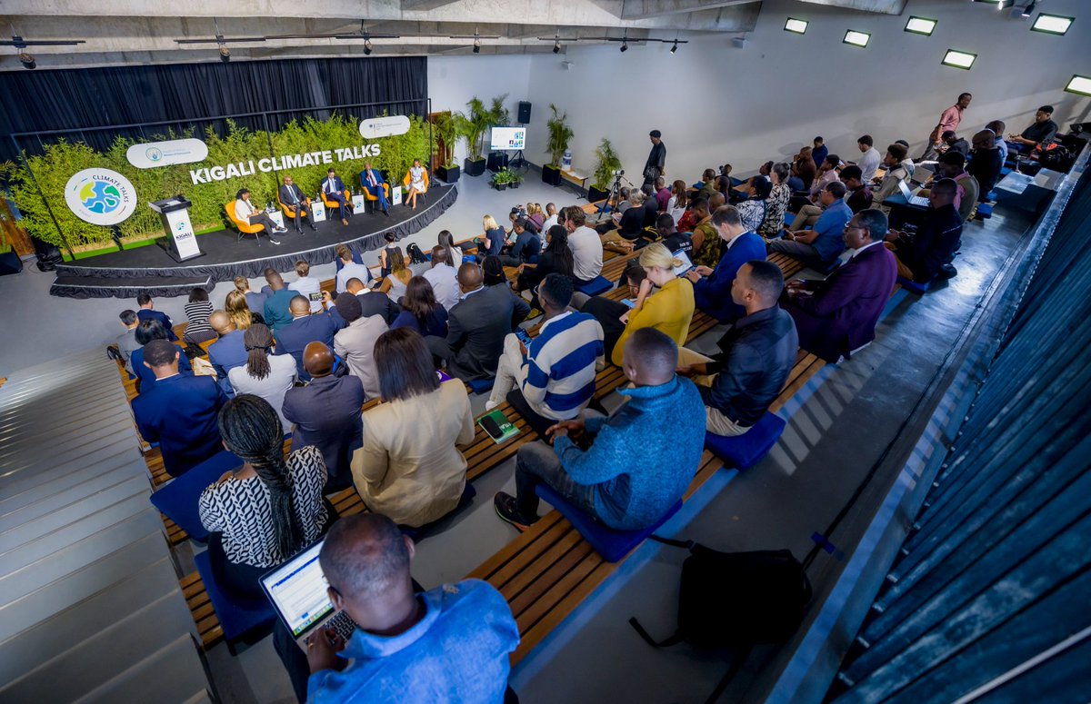 It was a great pleasure to participate in the panel discussion at the inaugural Kigali Climate Talks.  <a href="/REMA_Rwanda/">Rwanda Environment Management Authority</a> discussed the Rwanda’s journey to implement its NDC #ClimateAction Plan as a goverment entity in charge of its monitoring.

#GreenRwanda🇷🇼🌿 #KigaliClimateTalks📣
