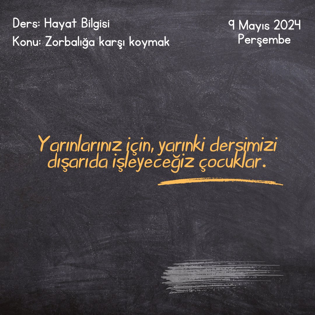 Bir öğretmenin zulüm, şiddet ve haksızlık karşısında susmaması, belki de öğrencilerine vereceği en güzel derstir.

#EğitimdeŞiddeteHayır