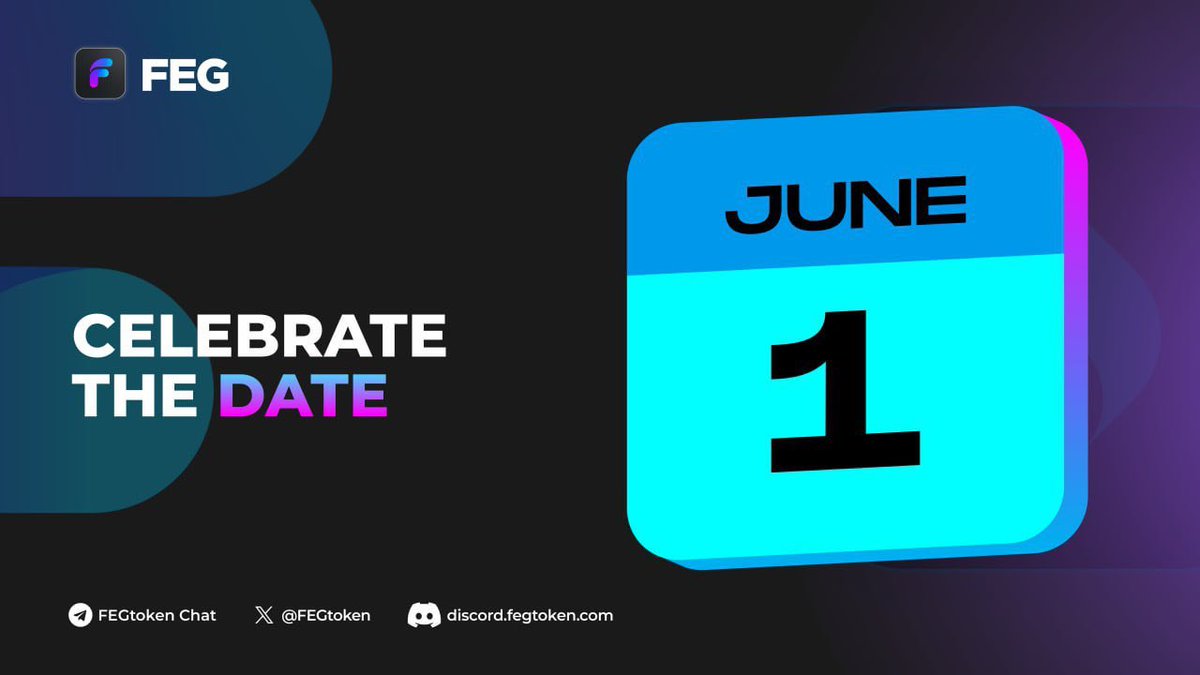 HAPPY BANK HOLIDAY☀️ The launch date for the ‘SmartDeFi™️ Launchpad’ is fast approaching us 📲 #CelebrateTheDate 01/06 💪🏽❤️🦍 #SmartDeFi by #FEGtoken on $BASE $ETH $BNB