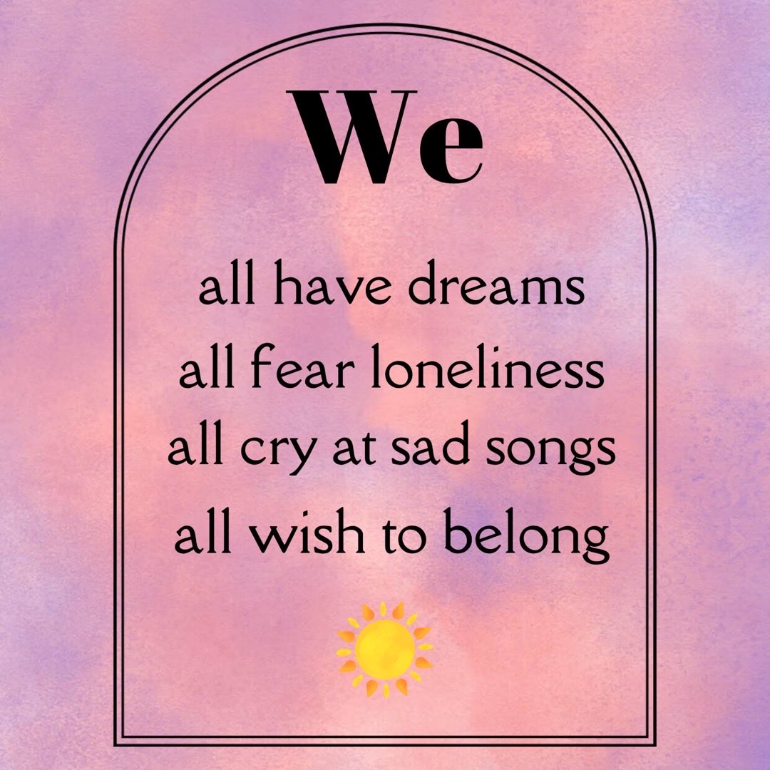 We. #dream #fear #cry #wish