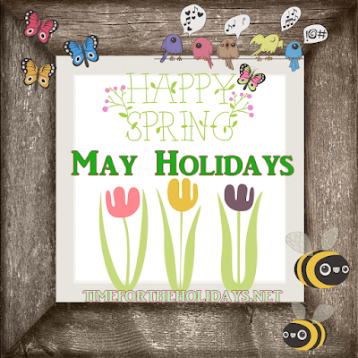 #MayHolidays List of May Holidays There are so many daily holidays through May. Visit this page to see the whole list, plus. all the monthly health awareness observances. itstimefortheholidays.blogspot.com/p/may.html