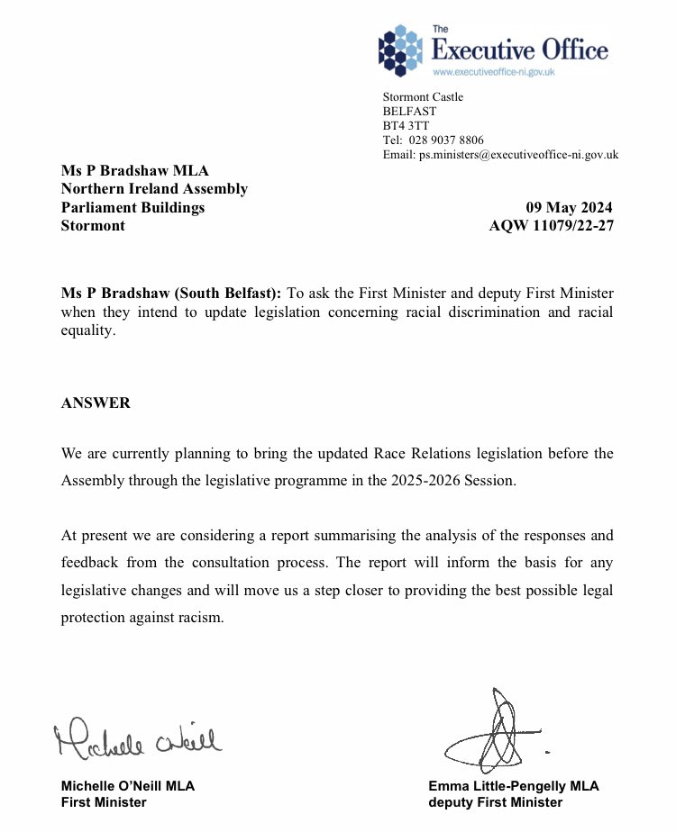 To be frank, we were expecting updated race relations legislation rather sooner than 2025/6. However, it will be better late than never.