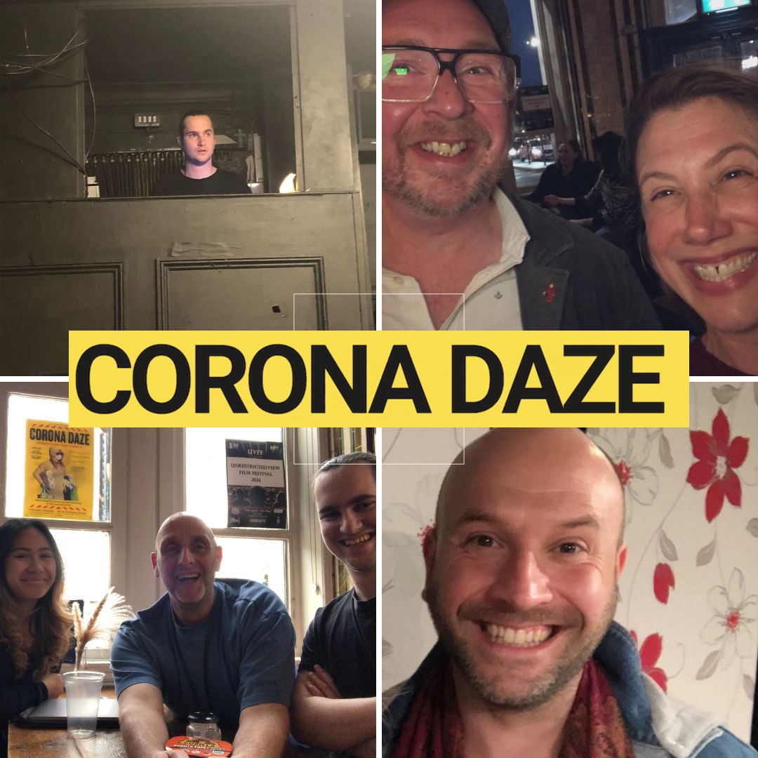 So much gratitude to these fabulous people for making comic play, Corona Daze, possible 💛 Tickets on sale for May 19-25th, 7.30-8.30pm, The Hen & Chickens Theatre. Tickets here: tinyurl.com/yuv6yexd coronadaze.com for more info and reviews