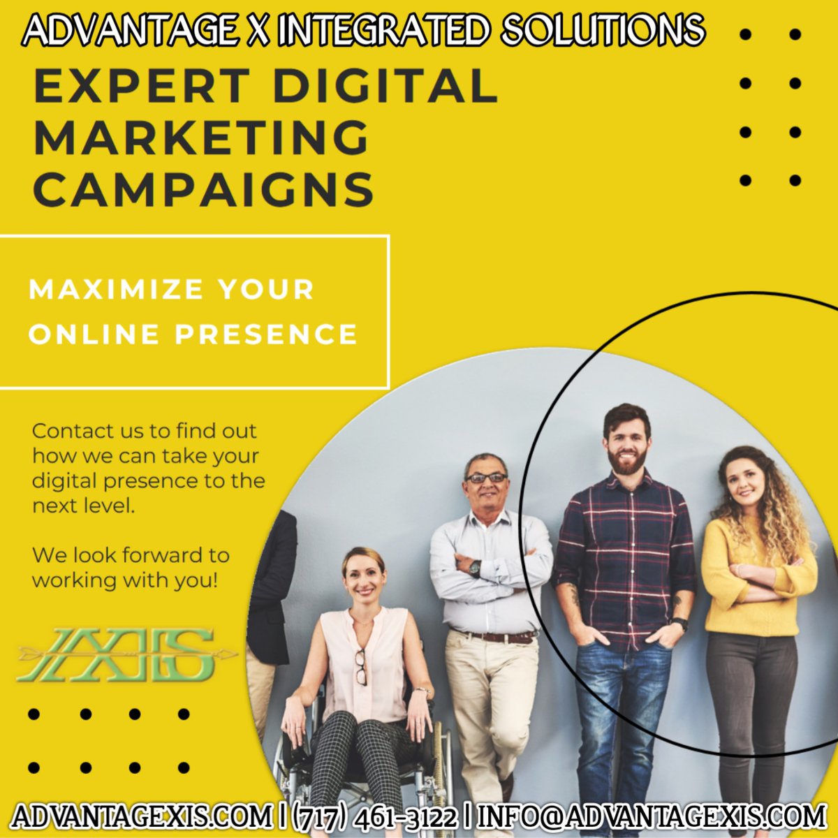 Maximize your online presence with a digital marketing campaign that engages your target audience. Contact us or visit bit.ly/3kNy4mm for more info! #digitalmarketingcampaign #targetaudience #webpresence #webbasedmarketing #marketingservices #universalmessage #marketing