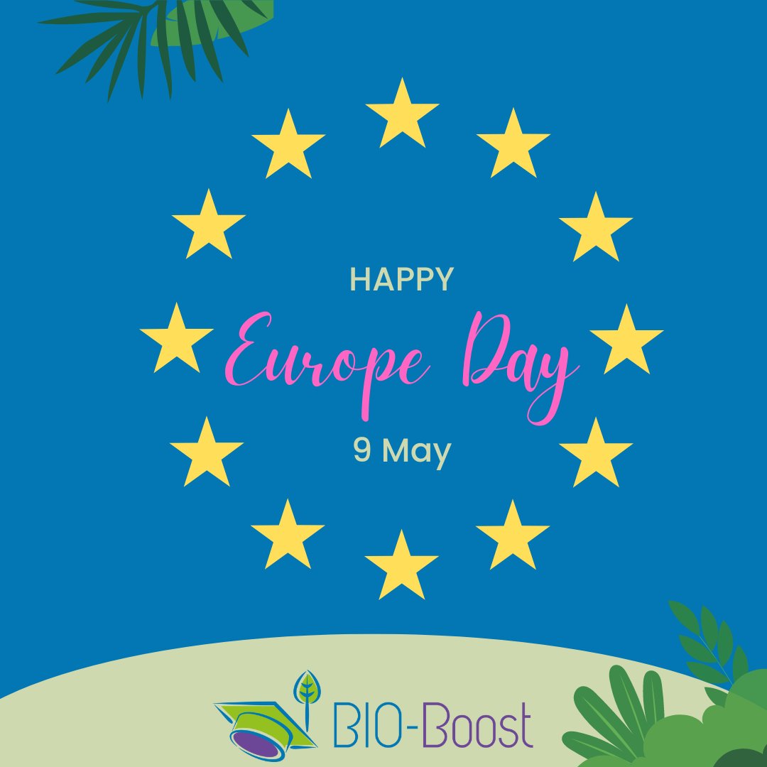 🌍 Celebrating Europe Day 2024 with BIO-Boost! 🌱 Together, we're building a greener, more sustainable future for all Europeans. Happy Europe Day 2024! 🌱 #HorizonEurope #EuropeDay2024 #Bioeconomy