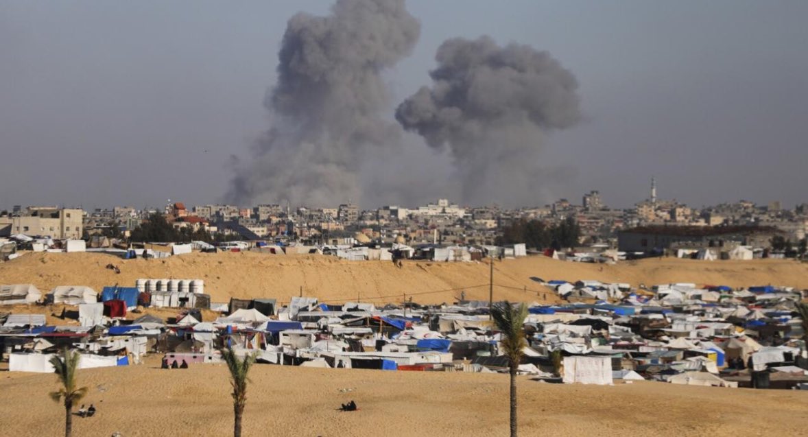 Rafah is now a camp of 1.5 million refugees from Gaza, who live in tents. There are 600,000 children and 50,000 pregnant women. A genocide more terrible than the previous months will happen here.