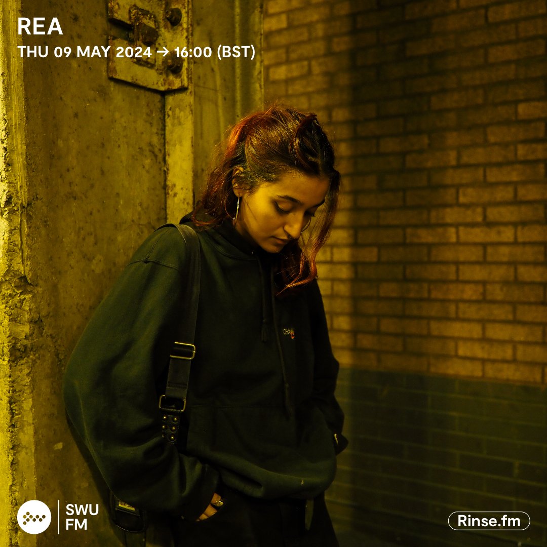 Live it's: Rea - Join Rea for an hour of bass driven, percussive 140+ Rinse.FM 103.7FM & DAB #SWUFM