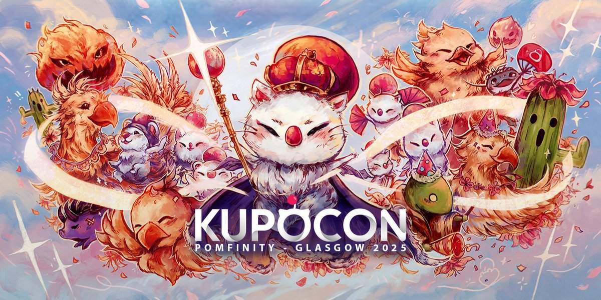 Make a note! 🗓️ Tickets for Pomfinity in Glasgow (February 8-9, 2025) will release on August 20 with a patron pre-sale on August 19. More info will be shared next month in a special KupoCast.