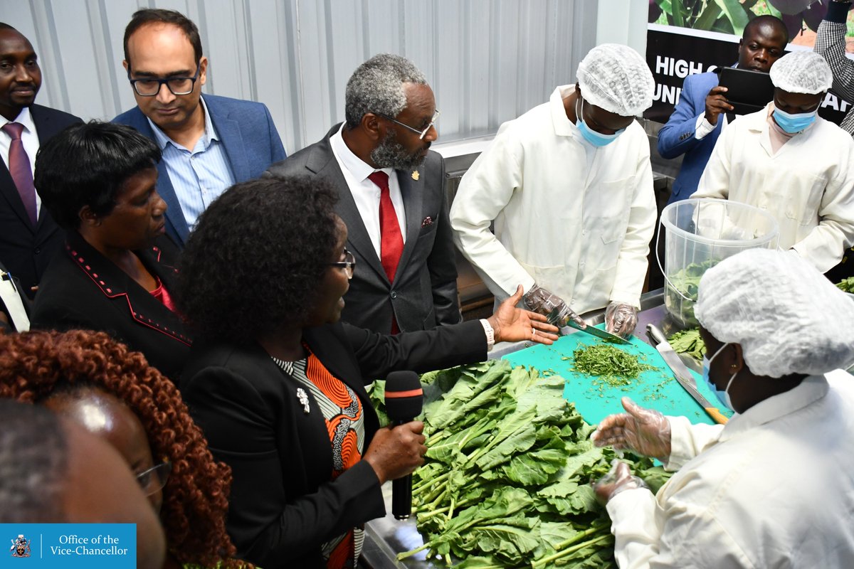 The Fresh Produce Aggregation & Distribution Hub commissioned today in collaboration with @MRM_Ltd was a first step towards widespread #Innovation & #Sustainability in Agriculture. We appreciate the efforts made by the team at @uonagriculture towards the realization of this dream