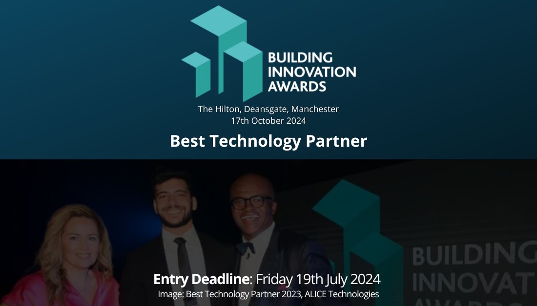 The Building Innovation Awards are looking for an exceptional organisation that has developed and delivered cutting-edge technology to help customers achieve business transformation and success.

Submit your entries now: buildinginnovationawards.co.uk/best-technolog…

#BuildingInnovationAwards #BIA2024