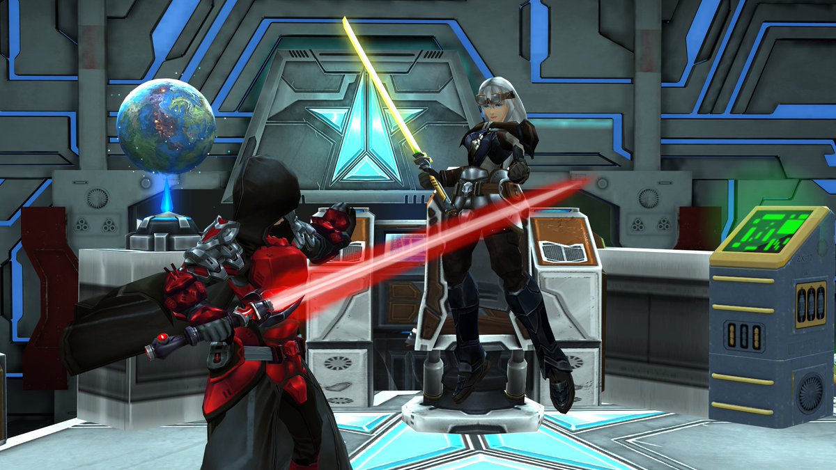 Screenshot Saturday: May The Fourth
-
IGN: touch me and its over
#ScreenshotSaturday 
#MayTheFourth 
#MayThe4th 
#AQ3D