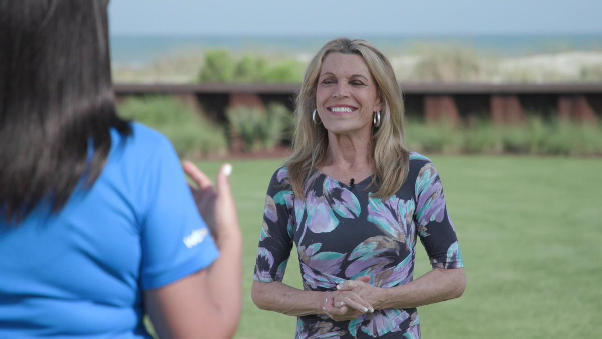 WATCH: News13 anchor Trisha Williford sat down with North Myrtle Beach native and 'Wheel of Fortune' co-host Vanna White at the Myrtle Beach Classic. trib.al/r8tUf3z