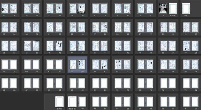とりあえずイイトコまで描いた~~~~~~~~やっとお風呂いける明日から仕事 https://t.co/5g6OG9i873