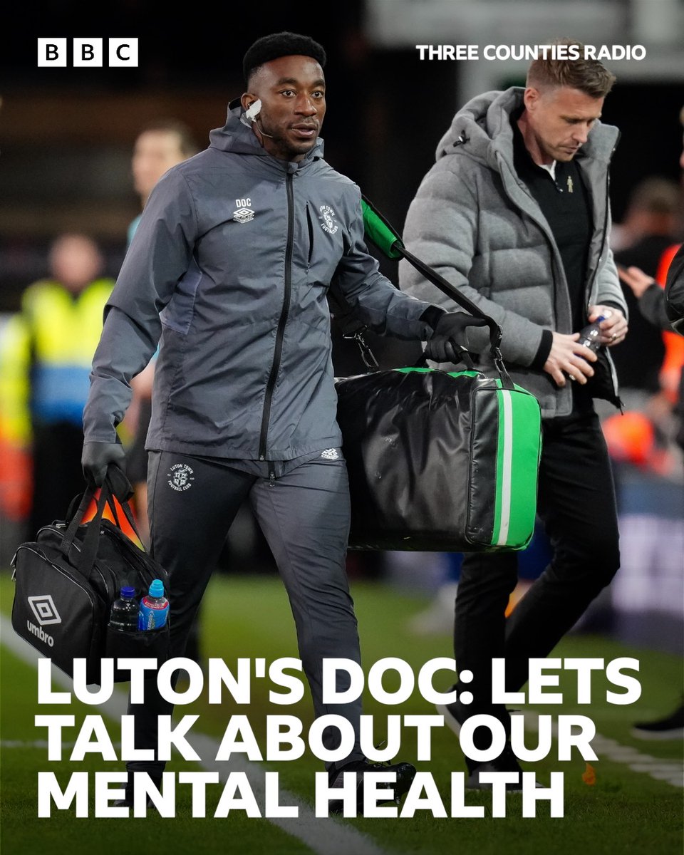 🔊 AUDIO: The Hatters' club doctor, Amos Ogunkoya, has joined a campaign to encourage football fans to talk about their mental health. Find out how the club is feeling ahead of their final games.
▶️ bbc.co.uk/sounds/play/p0…