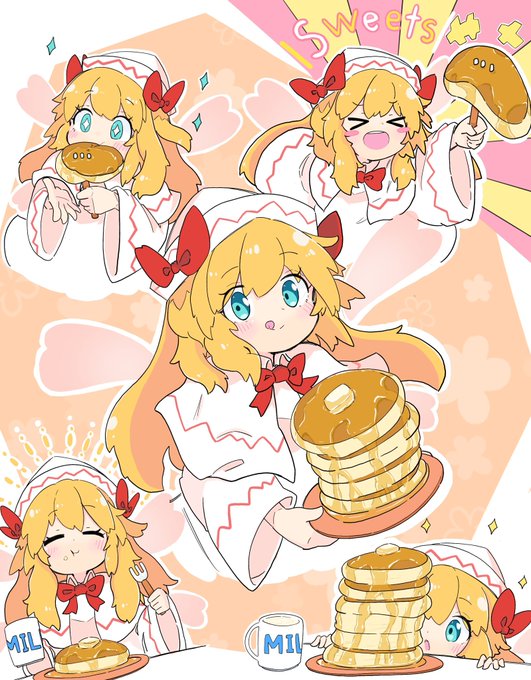 「pancake」 illustration images(Latest｜RT&Fav:50)