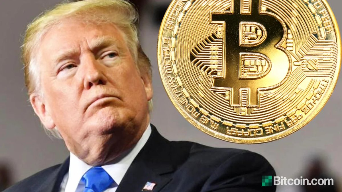 BREAKING :  Trump announces he is accepting presidential campaign donations in #cryptocurrency. 

He is #Crypto friendly now ? 🤔