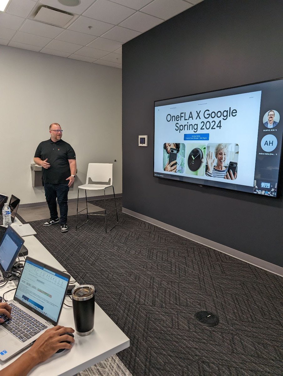 Thank you @LuisSilvaOneFLA and the entire @One_FLA leadership team for inviting Google to join your meeting yesterday! Looking forward to the growth of this partnership and the amazing results it will produce in 2024 and beyond! #TeamPixel#ItsaFloridaThing