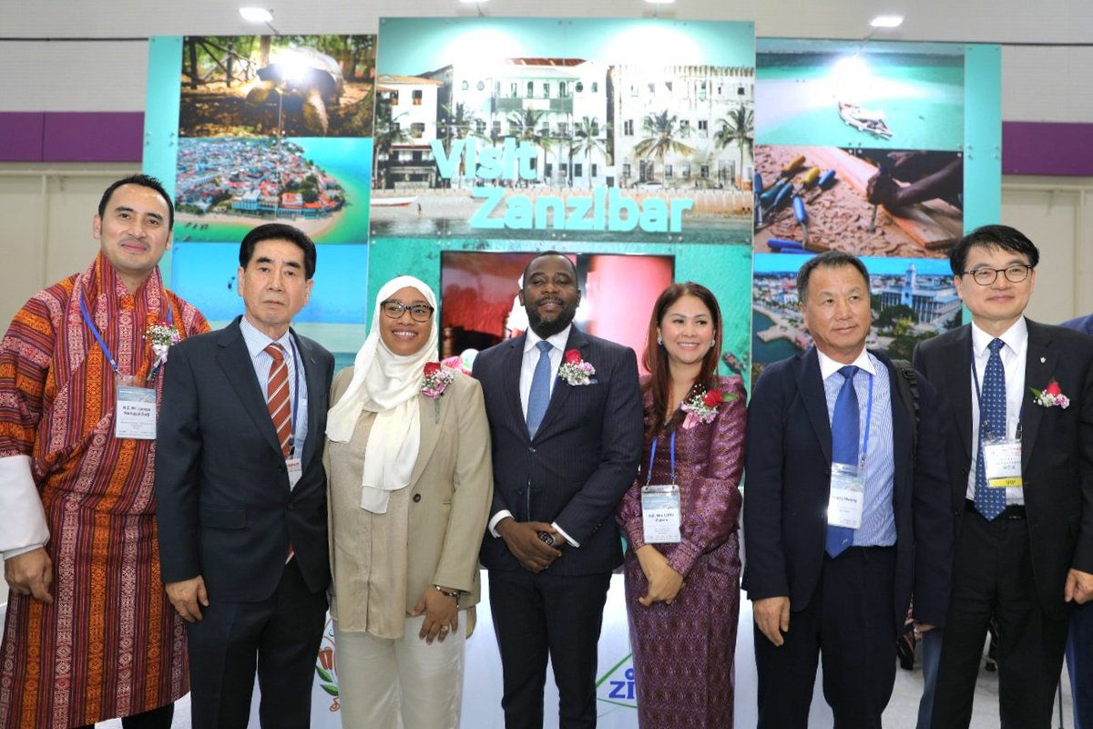 #DestinationZanzibar takes center stage at the Seoul International Travel Fair (SITF) opening in Seoul linkedin.com/posts/ambassad…