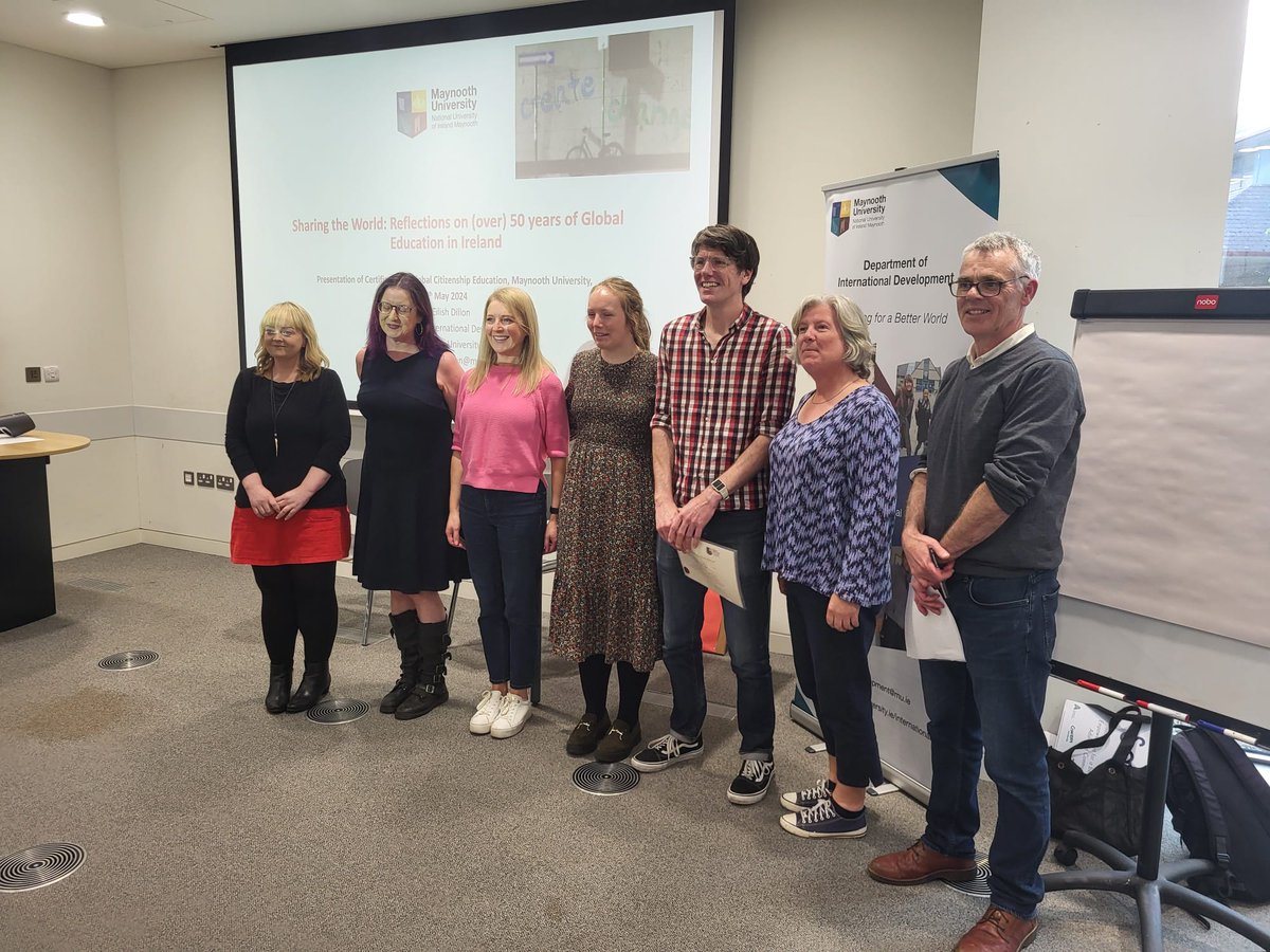 #Saolta Programme Manager @NickJDoran was at Maynooth University last night as part of Sharing the World: Reflecting on Global Citizenship Education. It was a very insightful and thought-provoking event - what do you think are the main issues we currently face in fairly and