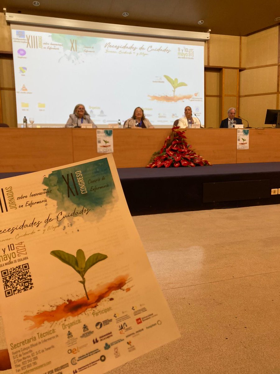 Hoy damos inicio al Congreso  Canario de Enfermería y Jornadas de Innovaciones 2024. Un espacio para descubrir y compartir avances que están redefiniendo la atención en salud con el liderazgo de las enfermeras/os. #congresocanarioinnovacionenfermeria