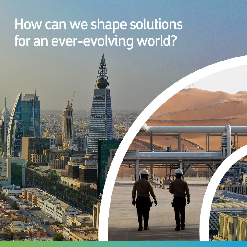 aramco's tweet photo. Discover our latest energy solutions and partnerships aimed at providing energy more reliably and efficiently

#aramco