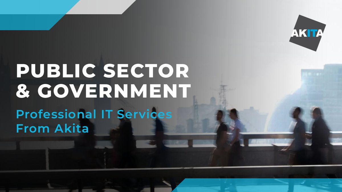 We power the #publicsector with robust IT solutions tailored to meet the unique demands of #government agencies, educational institutions, and healthcare providers. Find out more – akita.co.uk/it-services-fo… #PublicSectorIT #CyberSecurity #DigitalTransformation #Gov #ITConsultancy