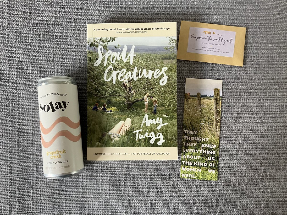 @jessicammoor @Sophiemorme @itsmcronin @ChloeRose1702 @PolygonBooks What a gorgeous package this is for #SpoiltCreatures, which comes out in June with @TinderPress. This one’s very near the top of the queue! Big thanks to @EllieFreedman.