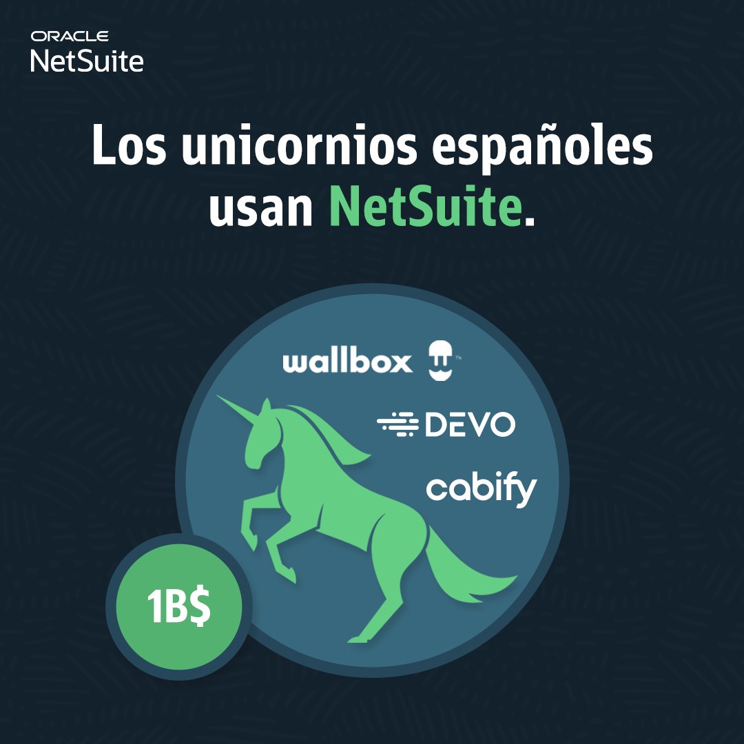 ¿Sabías que las empresas billonarias @wallboxchargers, @devo_Inc, y @cabify_espana se apoyan en NetSuite para operar? Descubre por qué empresas de todos los tamaños eligen NetSuite para crecer: social.ora.cl/6012jUgEe