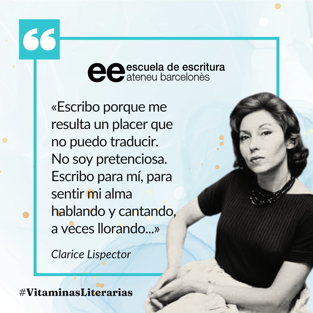 #VitaminasLiterarias #ee #escribir